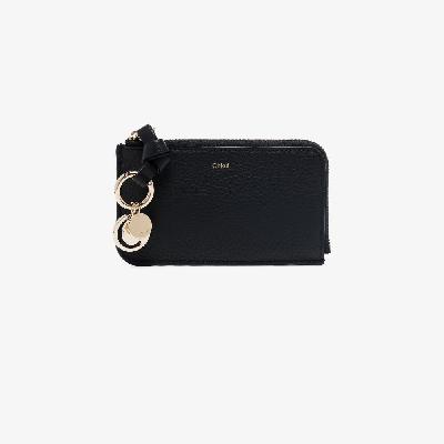 Chloé - Black Alphabet Leather Wallet
