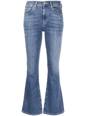 Citizens Of Humanity - Blue Lilah High-Rise Bootcut Jeans