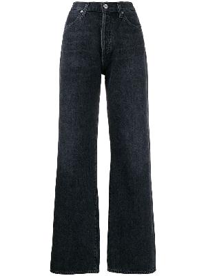 Citizens Of Humanity - Black Annina High-Rise Wide-Leg Jeans