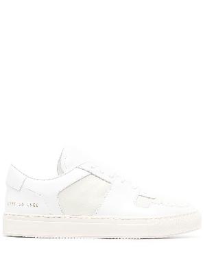 Common Projects - White Decades Leather Sneakers