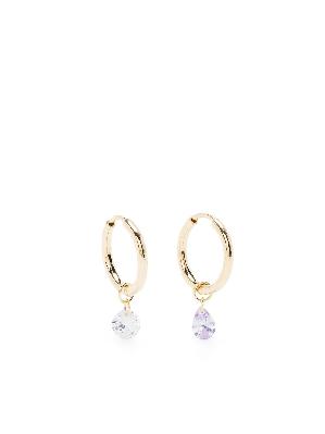 Completedworks - Gold Plated Mismatched Hoop Earrings