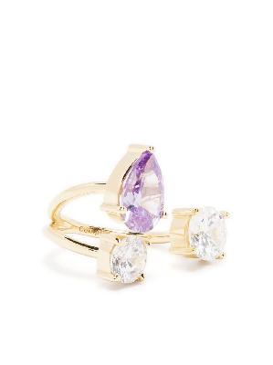 Completedworks - Gold Crystal Embellishments Ring