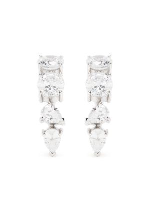 Completedworks - Platinum-Plated Z17 Crystal Earrings