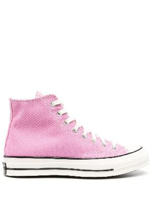Converse - Pink Chuck 70 High Top Sneakers