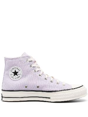 Converse - Purple Chuck 70 High Vintage Sneakers