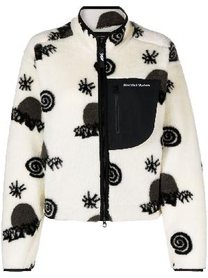 District Vision - White Kendra Cabin Printed Jacket