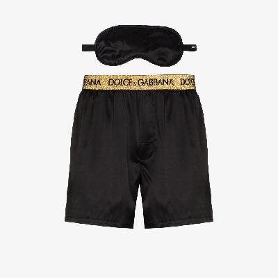 Dolce & Gabbana - Logo Silk Shorts Set
