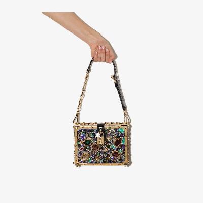 Dolce & Gabbana - Dolce Box Embellished Shoulder Bag