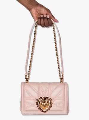 Dolce & Gabbana - Pink Devotion Quilted Shoulder Bag