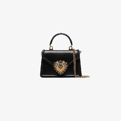 Dolce & Gabbana - Black Devotion Mini Leather Tote Bag