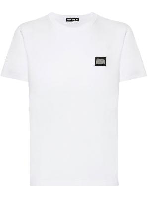 Dolce & Gabbana - White Logo Plaque T-Shirt