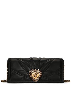 Dolce & Gabbana - Black Devotion Quilted Shoulder Bag