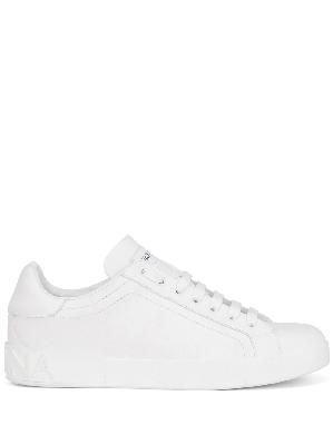 Dolce & Gabbana - White Portofino Sneakers