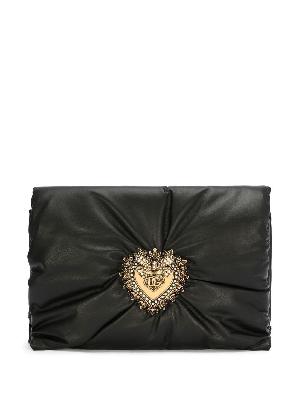 Dolce & Gabbana - Black Devotion Leather Cross Body Bag