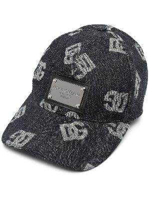 Dolce & Gabbana - Denim Logo-Print Hat