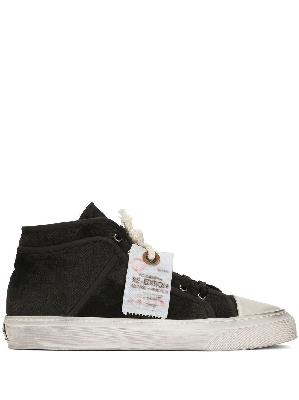 Dolce & Gabbana - Black Vintage Re-Edition High-Top Sneakers