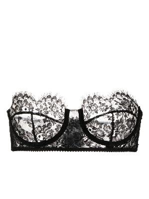 Dolce & Gabbana - X Kim Kardashian Black Lace Bra