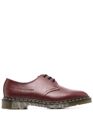 Dr. Martens - X Undercover Red 1461 Leather Derby Shoes