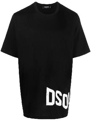 Dsquared2 - Black Logo Print Short Sleeve T-Shirt