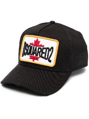 Dsquared2 - Black Logo Patch Baseball Cap