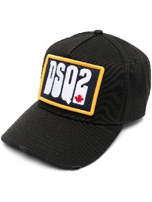 Dsquared2 - Black Logo Patch Baseball Cap