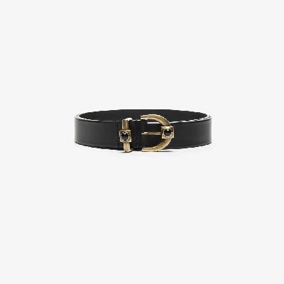 ETRO - Black Crown Me Embellished Leather Belt