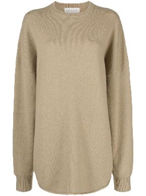 Extreme Cashmere - Brown N°53 Crew Hop Cashmere Sweater