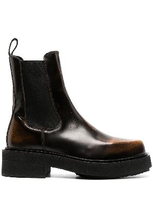 Eytys - Black Ortega II Leather Chelsea Boots