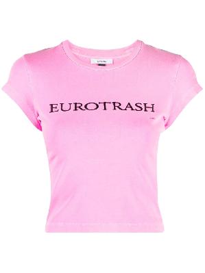 Eytys - Pink Zion Cropped T-Shirt
