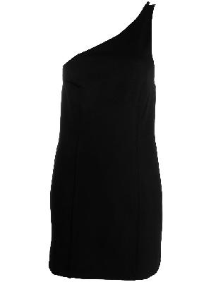 GAUGE81 - Black Colorado One-Shoulder Mini Dress