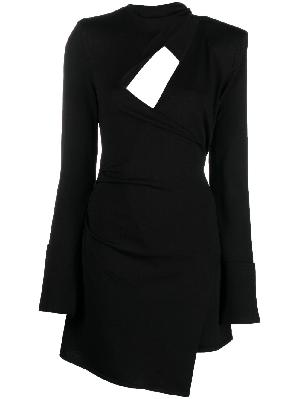 GAUGE81 - Black Cata Cut-Out Mini Dress