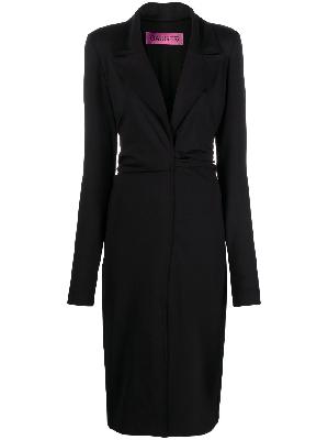 GAUGE81 - Black Moata Blazer Midi Dress