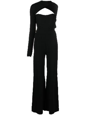 GAUGE81 - Black Vedra One-Shoulder Jumpsuit