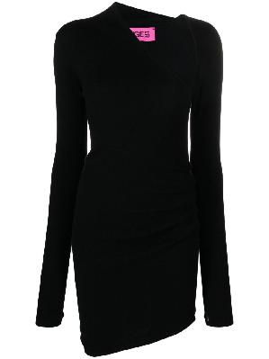 GAUGE81 - Black Wells Cut-Out Cashmere Dress