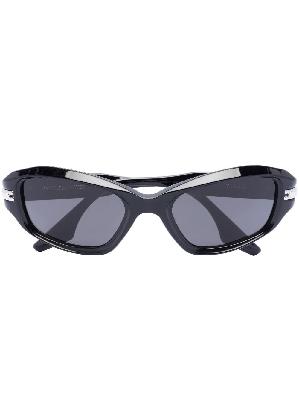 Gentle Monster - Black Tidan 01 Rectangular Sunglasses