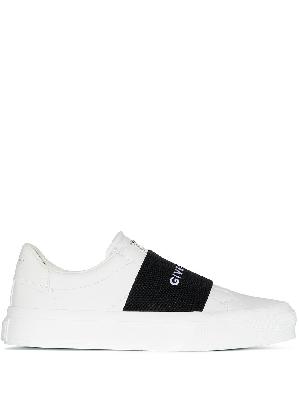 Givenchy - White City Court Leather Sneakers