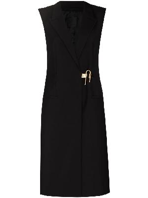 Givenchy - Black Padlock Cut-Out Blazer Dress
