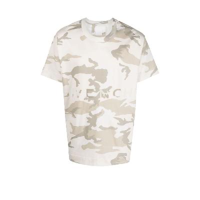 Givenchy - Neutral Camouflage Print Cotton T-Shirt