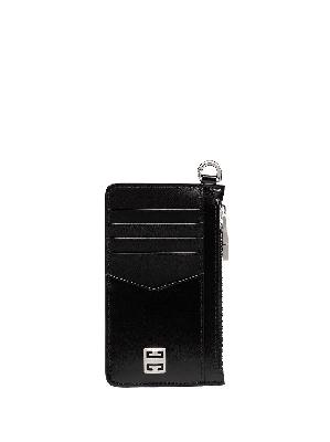 Givenchy - Black 4G Leather Card Holder