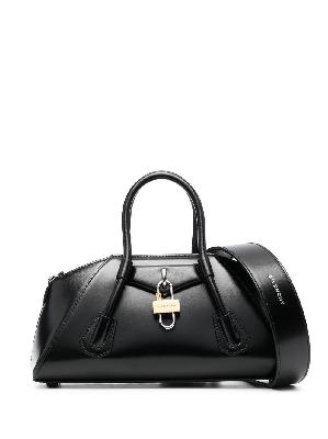 Givenchy - Black Mini Antigona Stretch Leather Top Handle Bag