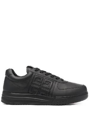 Givenchy - Black G4 Leather Low Top Sneakers