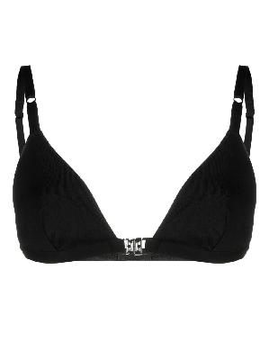 Givenchy - Black 4G Knitted Bra