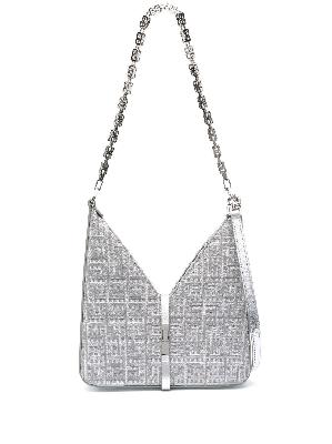 Givenchy - Silver Mini Cut Out Crossbody Bag
