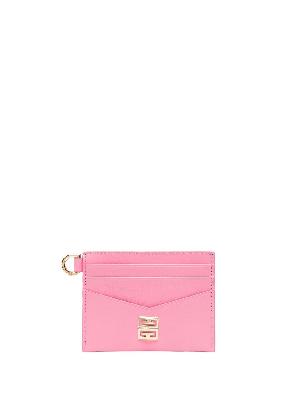 Givenchy - Pink 4G Leather Card Holder