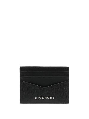 Givenchy - Black Logo-Plaque Leather Cardholder