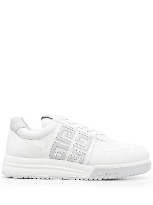 Givenchy - White G4 Low Top Sneakers