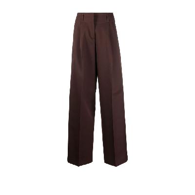 Golden Goose - Brown Flavia Wide-Leg Trousers