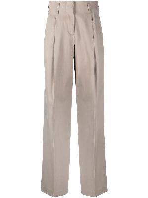 Golden Goose - Brown Tailored Wide-Leg Trousers