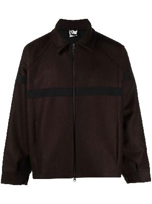 GR10K - X Salomon Brown Panno Wool Jacket