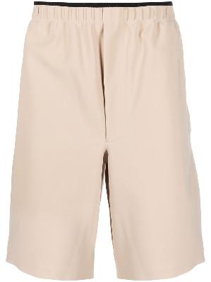 GR10K - Neutral Elasticated Waist Shorts